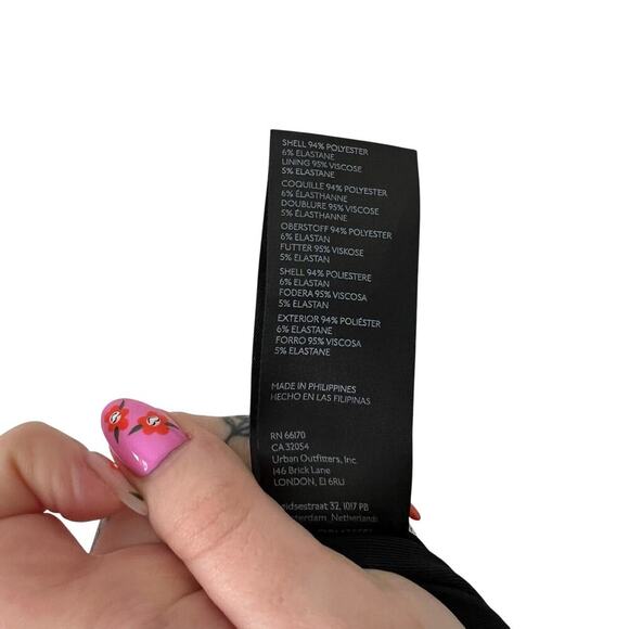 Anthropologie Maeve Fringed Sequined Wide-Leg Pants Size 10 - Picture 6 of 6